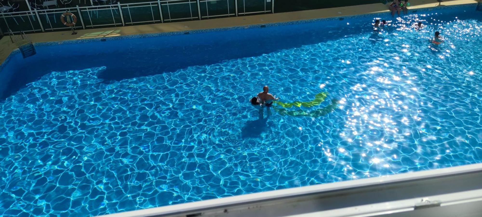 Hogar Digital Playa Y Piscina En Urbanizacion Roquetas De Mar Lägenhet Exteriör bild