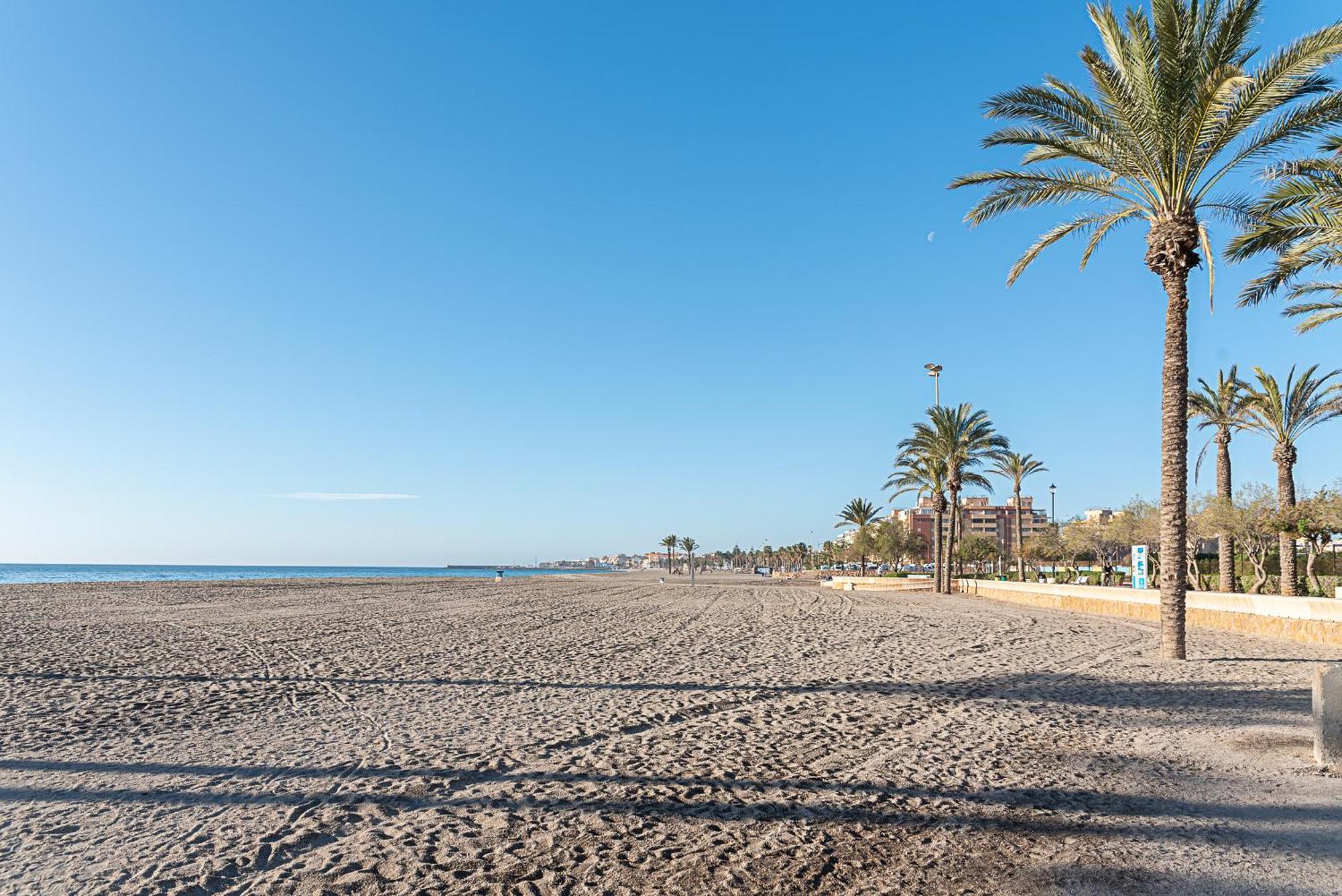 Hogar Digital Playa Y Piscina En Urbanizacion Roquetas De Mar Lägenhet Exteriör bild